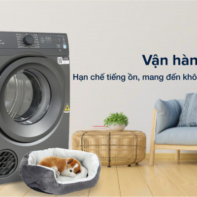 Máy sấy thông hơi Electrolux 8.5kg EDV854N3SB-Hàng chính hãng
