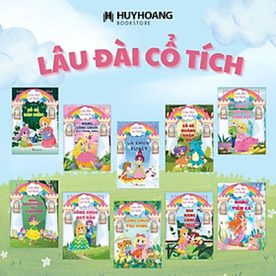 Sách - Lâu Đài Cổ Tích - Combo 10 Cuốn - Huy Hoàng Bookstore
