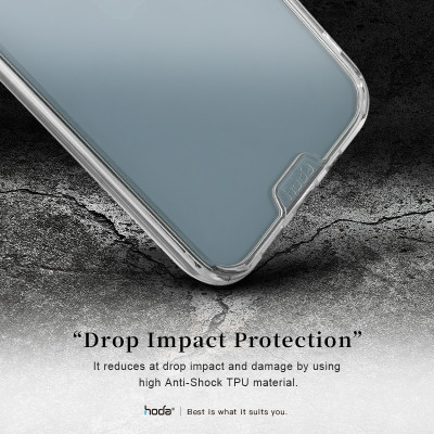 Ốp lưng dành cho iPhone 14 Pro/14 Pro Max/13/13 Pro/13 Pro Max HODA Crystal Pro Glass - Hàng Nhập Khẩu