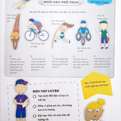 Tủ Sách Giáo Dục Stem: Ngôi Sao Thể Thao Tập Sự