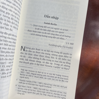 MỘT LÝ THUYẾT VỀ TỰ DO - John Stuart Mill (sách mới phát hành 2022) – Phạm Nguyên Trường dịch