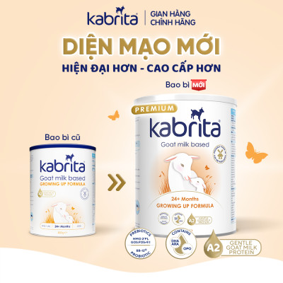Sữa dê Kabrita số 3 cho trẻ trên 24 tháng - Lon 800g