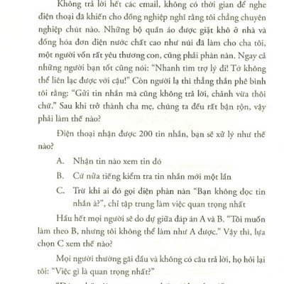 Nghệ Thuật Quản Lý Thời Gian Của Phụ Huynh