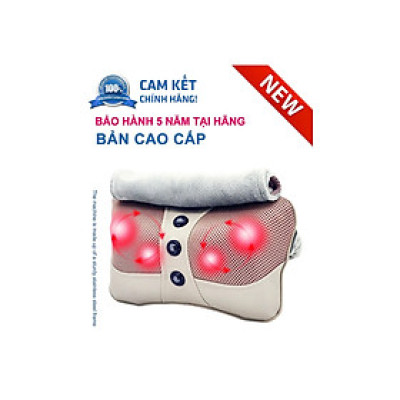 Gối massage Ayosun bản xám cao cấp