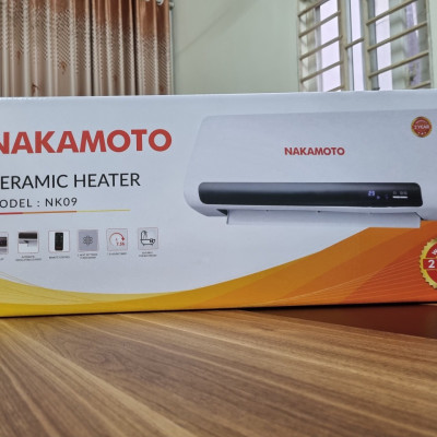 Máy sưởi gốm Nakamoto NK09- Hàng chính hãng 