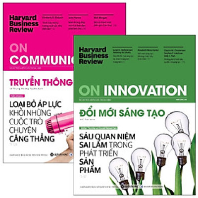 Combo Hbr - On Innovation + On Communication (Bộ 2 Cuốn)