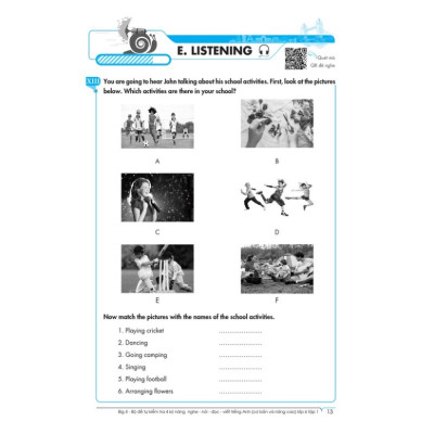 Sách- Big4 Bộ đề tự kiểm tra 4 kỹ năng Nghe Nói Đọc Viết (Cơ bản và nâng cao) tiếng Anh lớp 6 tập 2 (MG)