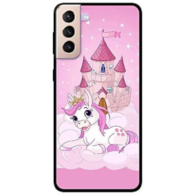 Ốp lưng dành cho Samsung S21 - S21 Plus - S21 Ultra mẫu Ngựa Và Lâu Đài