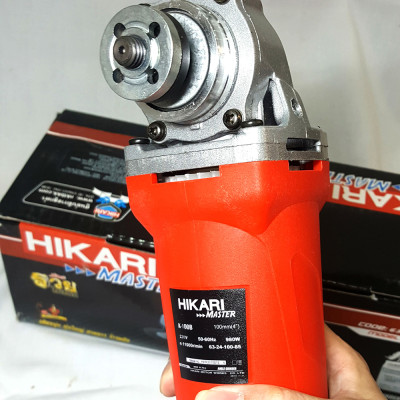 Máy Mài Cắt Góc Cầm Tay Hikari Master K100B Công Suất 980W, Đường Kính Đĩa 100mm, Mài Kim Loại, Gỗ, Đá, Cắt Bàn, Công Tắc Đuôi  – Hàng Chính Hãng