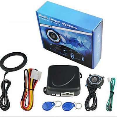 Bộ Khởi Động Đề Nổ Xe Hơi Start Stop Đen Bản Cao Cấp: Khóa Từ Chống Trộm Thông Minh Loại Tốt Mẫu Mới