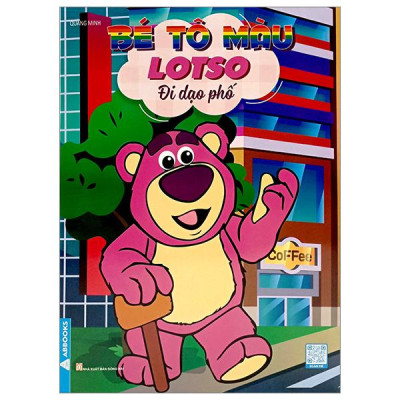 Sách - Bé Tô Màu - Gấu Lotso - Bộ 4 Cuốn