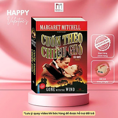 Sách - Cuốn Theo Chiều Gió - Bìa Cứng - Margaret Mitchell - Minh Thắng