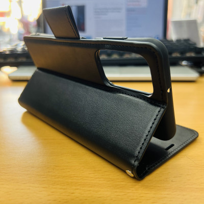 Bao da dạng ví dành cho OPPO Reno7 5G hiệu Hanman có quai cài  - Hàng chính hãng