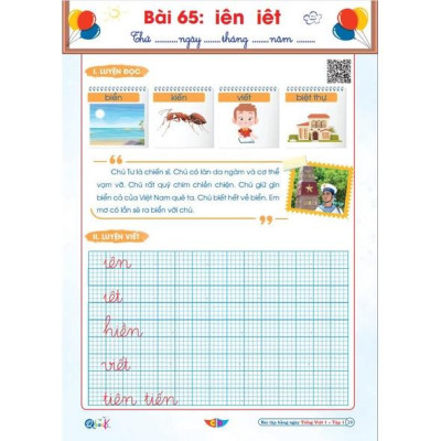 Sách - Combo Bài Tập Hằng Ngày Toán và Tiếng Việt lớp 1 - Cánh Diều - Tập 1 (2 cuốn)