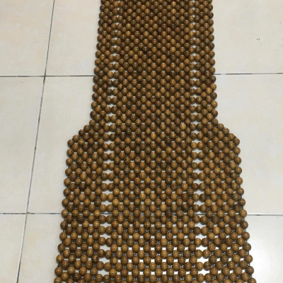 Đệm Lót Ghế Xe Ô Tô Hạt Gỗ Bách Xanh Cao Cấp Hạt 1.8cm 