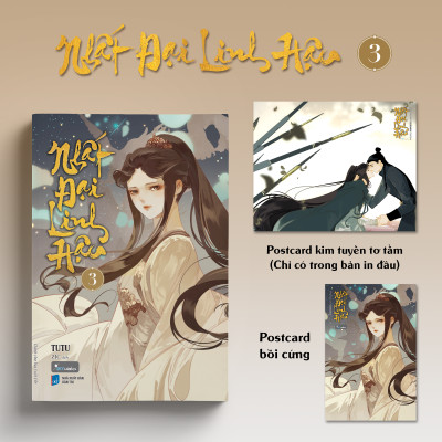 Sách - Nhất Đại Linh Hậu - Tập 3 - Tặng Kèm Postcard Bồi Cứng + Postcard Kim Tuyến Tơ Tằm
