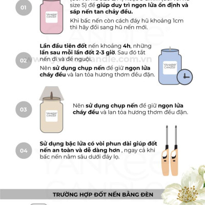 Nến hũ Yankee Candle size L - Farm Fresh Peach (623g)