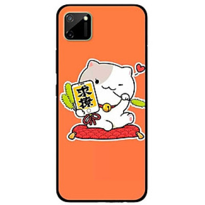 Ốp lưng dành cho Realme C11 mẫu Mèo Vui Vẻ