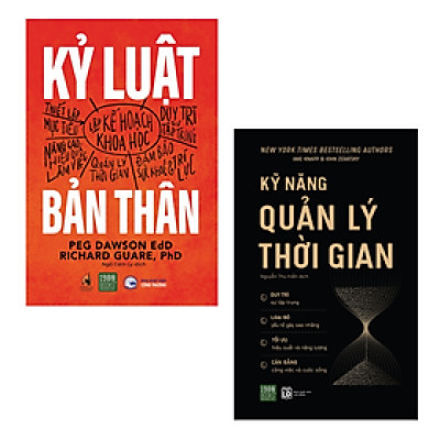 Combo 2 Cuốn Phát Triển Bản Thân Hay- Kỹ Năng Quản Lý Thời Gian+ Kỷ Luật Bản Thân