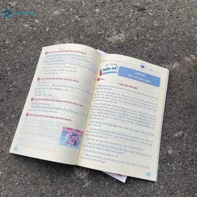 Sách Phiếu Ôn Tập Cuối Tuần Tiếng Việt Lớp 1