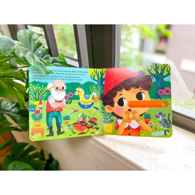 Sách Chuyển Động - First Stories - Cậu Bé Người Gỗ - Pinocchio - Đinh Tị Books