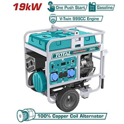 MÁY PHÁT ĐIỆN DÙNG XĂNG 19KW TOTAL TP1200006 - HÀNG CHÍNH HÃNG