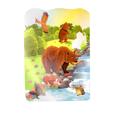 Sticker Dán Hình Thông Minh - Thế Giới Động Vật (VT)