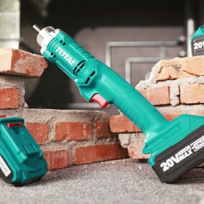 MÁY ĐẦM BÊTÔNG DÙNG PIN 20V (2 PIN 2.0AH VÀ 1 SẠC) TOTAL TCVLI2023013 - HÀNG CHÍNH HÃNG