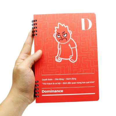 Sổ Lò Xo Note DISC? A5 - Kẻ Ngang - 160 Trang 80gsm - The Sun - D