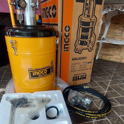 MÁY BÔI TRƠN DẦU MỠ 400BAR 30L INGCO AGL02301 - HÀNG CHÍNH HÃNG