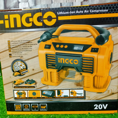 MÁY NÉN KHÍ DÙNG PIN 20V INGCO CACLI2002 - HÀNG CHÍNH HÃNG