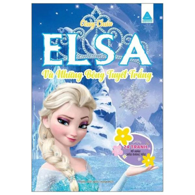 Sách - Công Chúa Elsa Và Những Bông Tuyết Trắng
