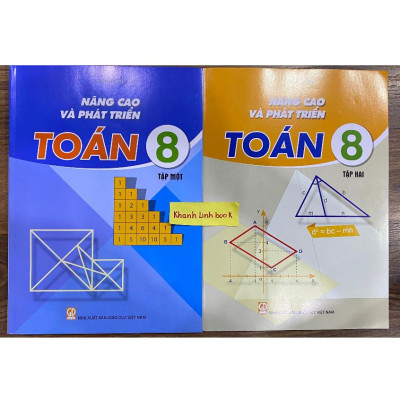Sách Nâng cao và phát triển Toán 8 (tập 1 + tập 2)