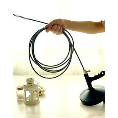 Dụng Cụ Thông Cống Có Quai Cầm Dây Dài 4M Tiện Dụng