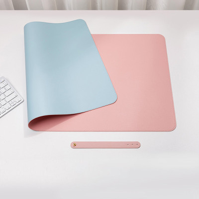 Deskpad da tấm di chuột miếng lót chuột khổ lớn, thảm da trải bàn làm việc 60x30cm - Hàng chính hãng