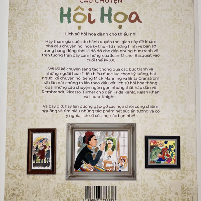Sách - Câu Chuyện Hội Họa - Lịch Sử Hội Họa Dành Cho Thiếu Nhi
