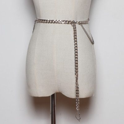 Dây nịt thắt lưng nam nữ dạng xích bản to ấn tượng