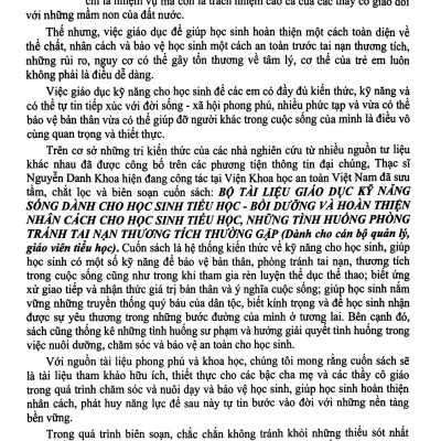 Sách - Bộ Tài Liệu Giáo Dục Kỹ Năng Sống Dành Học Sinh Tiểu Học