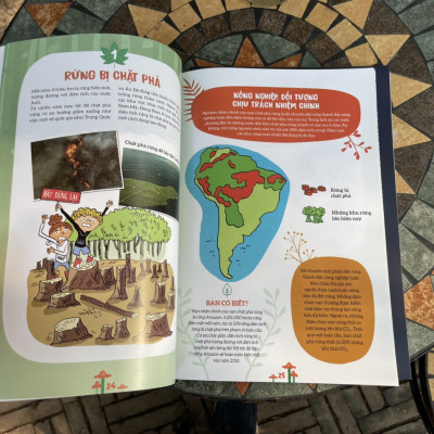 (Combo 3 cuốn, khổ lớn, in màu) NHIỆM VỤ BẢO VỆ MÔI TRƯỜNG - Nxb Phụ Nữ - bìa mềm