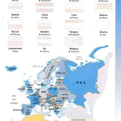 Quốc Kì Các Nước Trên Thế Giới - Sách Dán Hình Thông Minh Kèm B.ả.n Đ.ồ T.h.ế G.i.ớ.i _TV