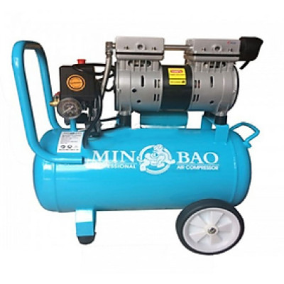 MÁY NÉN KHÍ KHÔNG DẦU (XANH) 3000W MB-O70L-2MBKD70L MINBAO - HÀNG CHÍNH HÃNG