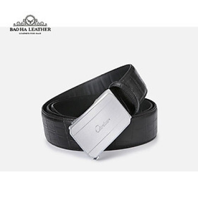 Ciartuar Thắt Lưng Nam Cao Cấp BH157 Dây Lưng Da Bò Vân Cá Sấu Khóa Tự Động Sang Trọng & Đa Năng Hộp Quà Tặng Sang Trọng