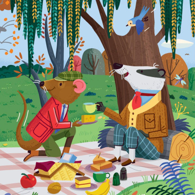 Tác Phẩm Kinh Điển Dành Cho Thiếu Nhi - Gió Qua Rặng Liễu