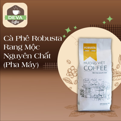 Cà Phê Robusta Rang Mộc Nguyên Chất 1Kg