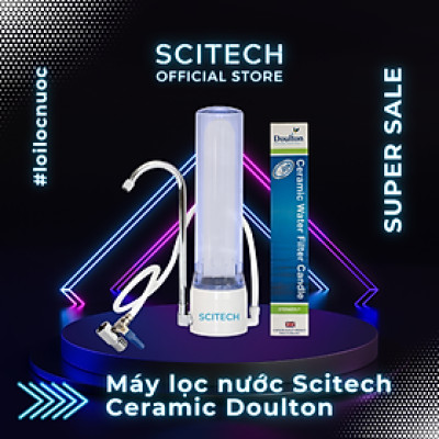 Máy lọc nước Nano Scitech Ceramic (Không dùng điện, không nước thải) - Hàng chính hãng