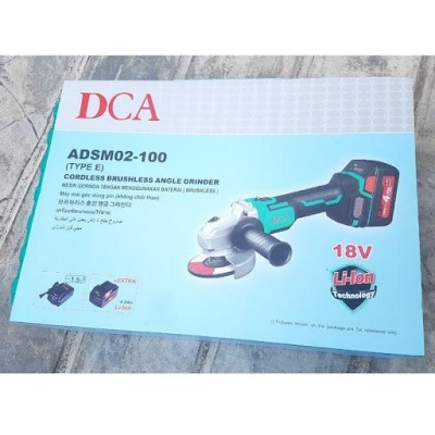 MÁY MÀI GÓC PIN 18V/5.0AH DCA ADSM02-100F- HÀNG CHÍNH HÃNG