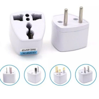 Đầu Chuyển 3 Chấu Thành 2 Chấu Để Sử Dụng Các Loại Ổ Cắm Thông Dụng Đa Năng