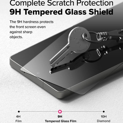 [Combo 2] Dán cường lực dành cho Samsung Galaxy S25 Ultra/S25 Plus/S25 RINGKE Easy Slide Tempered Glass - Hàng Chính Hãng
