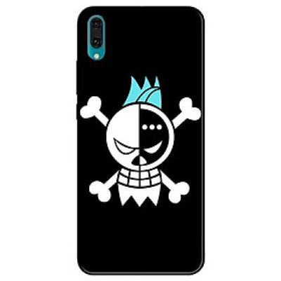 Ốp lưng dành cho Huawei Y7 Pro (2019) mẫu Đầu Lâu Tóc Xanh