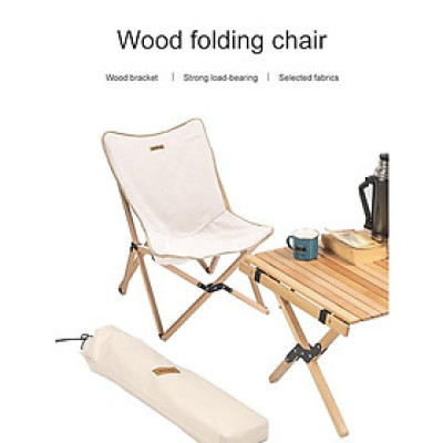 Ghế Vintage gấp gọn khung gỗ Q9E NatureHike NH19JJ008